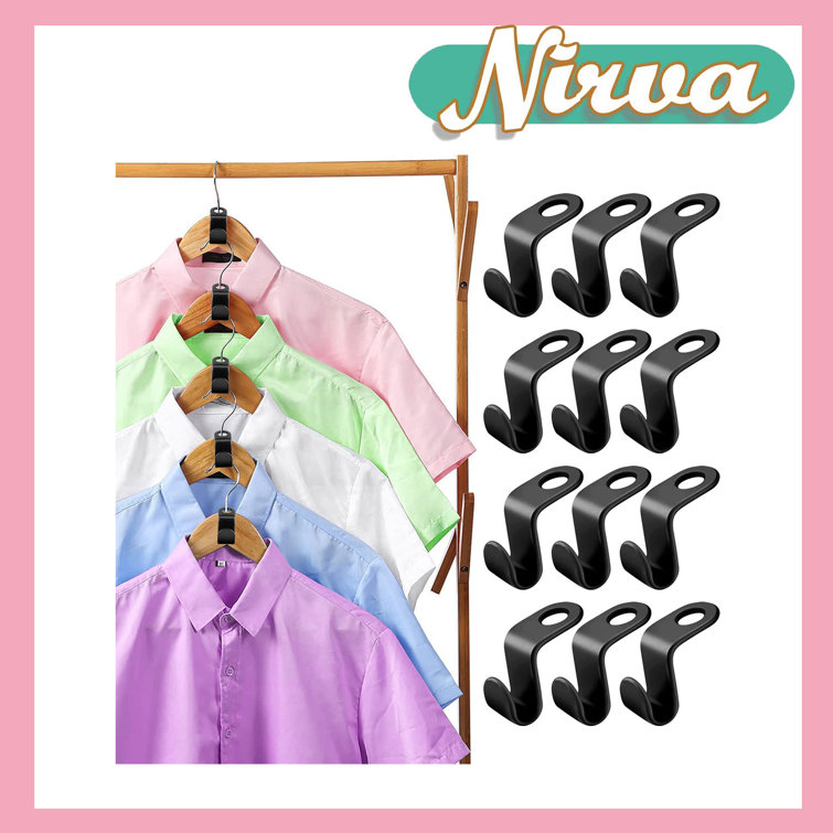 Nirva Vim Clothes Hanger Connector Hooks Wayfair